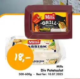 Havaristen Mill's Div Potetsalat tilbud