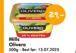Havaristen Mills OLIVERO tilbud