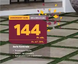 Megaflis Serie Konkrete tilbud