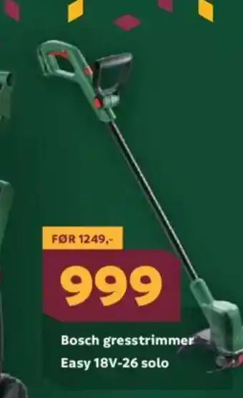 Megaflis Bosch gresstrimmer tilbud
