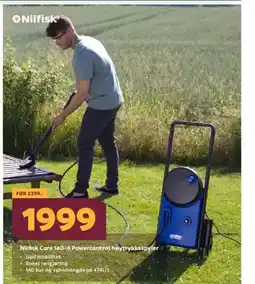 Megaflis Nilfisk Core 140-6 Powercontrol høytrykksspyler tilbud