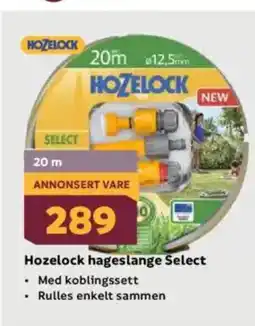 Megaflis HOZELOCK Hozelock hageslange Select tilbud