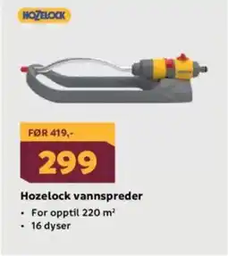 Megaflis HOZELOCK Hozelock vannspreder tilbud