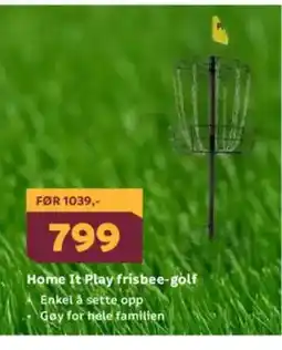 Megaflis Home It Play frisbee-golf tilbud
