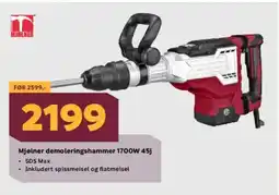 Megaflis Mjølner demoleringshammer 1700W 45j tilbud