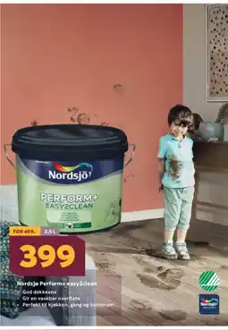 Megaflis Nordsjø Perform+ easy2clean tilbud