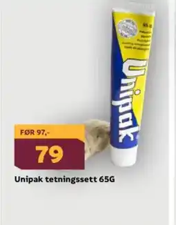 Megaflis Unipak tetningssett 65G tilbud