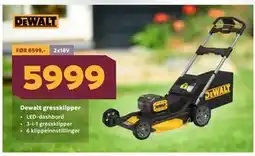 Megaflis Dewalt gressklipper tilbud