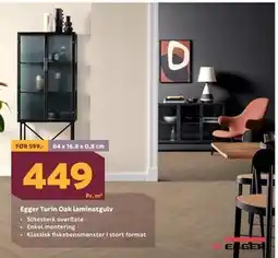 Megaflis Egger Turin Oak laminatgulv tilbud