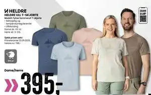Sport Outlet HELDRE ULL T-SKJORTE tilbud
