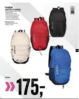 Sport Outlet VIKAFJELL RYGGSEKK tilbud