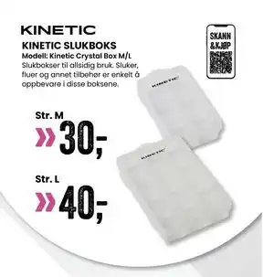 Sport Outlet KINETIC SLUKBOKS tilbud