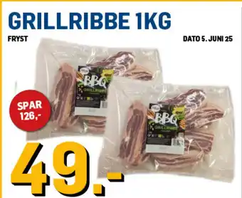 Price Lagerbutikk GRILLRIBBE tilbud