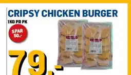 Price Lagerbutikk CRIPSY CHICKEN BURGER tilbud