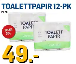 Price Lagerbutikk TOALETTPAPIR 12-PK AMOOS BIG ROLL tilbud