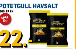 Price Lagerbutikk POTETGULL HAVSALT tilbud