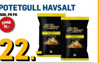 Price Lagerbutikk POTETGULL HAVSALT tilbud