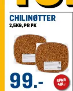 Price Lagerbutikk CHILINØTTER tilbud