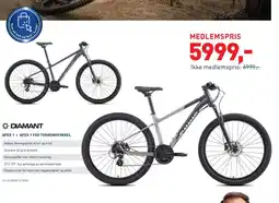 Intersport *DIAMANT APEX APEX 1 FSD TERRENGSYKKEL tilbud