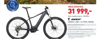 Intersport FATHOM E+ 2 29ER • EL-SYKKEL, TERRENG tilbud