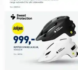 Intersport RIPPER SYKKELHJELM, tilbud