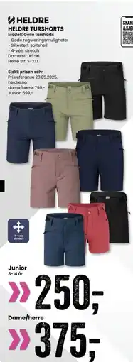 Sport Outlet HELDRE TURSHORTS tilbud