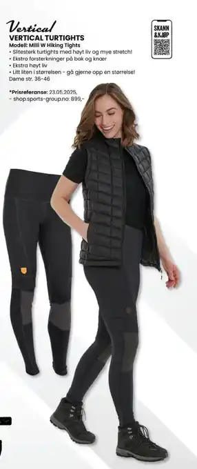 Sport Outlet Vertical vertical turtights tilbud