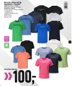 Sport Outlet ENDURANCE T-SKJORTE Modell dame: Vizuv / Visuelt Modell herre: Vencent/ Vernonson tilbud