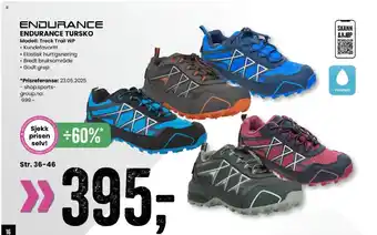 Sport Outlet ENDURANCE TURSKO Modell: Treck Trail WP tilbud