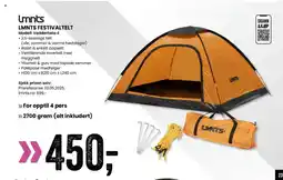 Sport Outlet LMNTS FESTIVALTELT tilbud