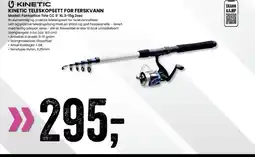 Sport Outlet KINETIC TELESKOPSETT FOR FERSKVANN tilbud