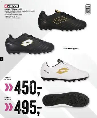 Sport Outlet LOTTO FOTBALLSKO tilbud