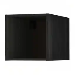 IKEA Metod Overskap, tremønstret svart, 40x60x40 cm tilbud