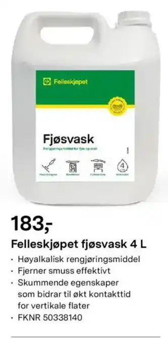 Felleskjøpet Felleskjøpet fjøsvask tilbud
