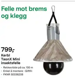 Felleskjøpet Kerbl TaonX Mini insektsfelle tilbud