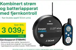 Felleskjøpet Gjerdeapparat E75BMRC tilbud
