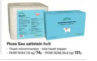 Felleskjøpet Pluss Sau saltstein hvit tilbud