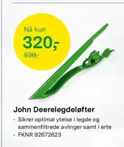 Felleskjøpet John Deerelegdeløfter tilbud