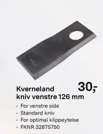 Felleskjøpet Kverneland kniv venstre tilbud