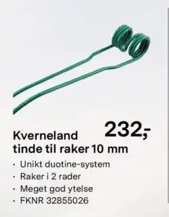 Felleskjøpet Kverneland tinde til raker tilbud