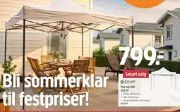 Jula EKVIP Pop-up-telt tilbud
