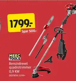 Jula Bensindrevet quadrotrimmer 0.9 KW tilbud