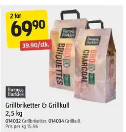 Jula Grillbriketter & Grillkull tilbud