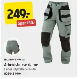 Jula Arbeidsbukse dame tilbud