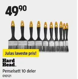 Jula Penselsett 10 deler tilbud