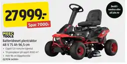 Jula MEEC TOOLS Batteridrevet plentraktor 48 V 75 Ah tilbud