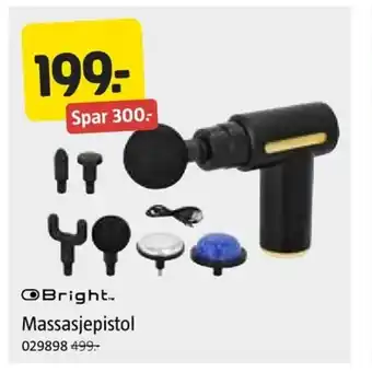 Jula Massasjepistol tilbud