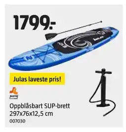 Jula Oppblåsbart sup-brett tilbud