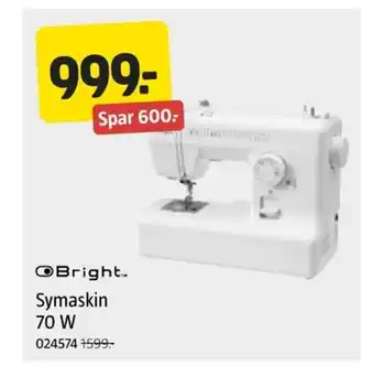 Jula Symaskin 70 W tilbud