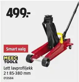 Jula MEEC TOOLS Lett lavprofiljekk 2 t 85-380 mm tilbud